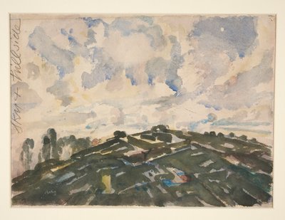 Land und Himmel, Frankreich, 1908; oder Der Hügel von John Marin