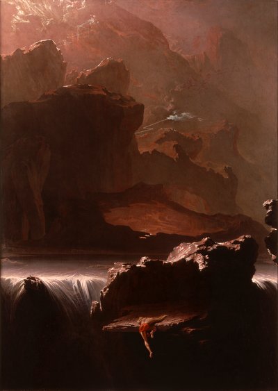 Sadak auf der Suche nach den Wassern des Vergessens von John Martin