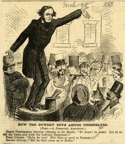 Wie sich die Bowery Boys amüsieren, 1863 von John McLenan