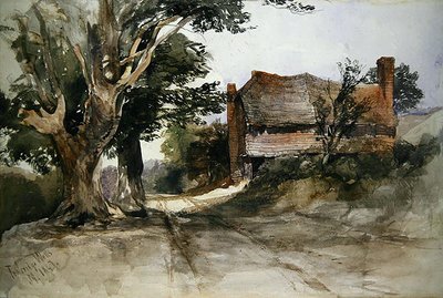Ein altes Cottage in Tunbridge Wells von John Middleton