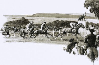 Großbritanniens berühmtestes Flachrennen, das Derby von John Millar Watt