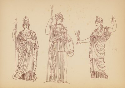 Antikes griechisches Frauenkostüm von John Moyr Smith