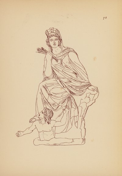 Antikes griechisches Frauenkostüm von John Moyr Smith