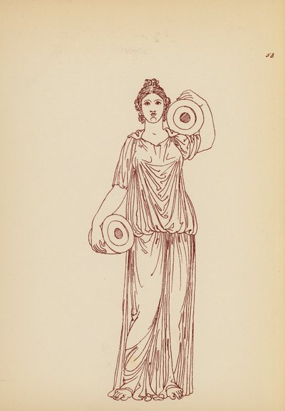 Antikes griechisches Frauenkostüm von John Moyr Smith