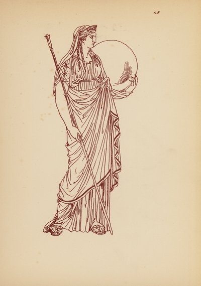 Antikes griechisches Frauenkostüm von John Moyr Smith