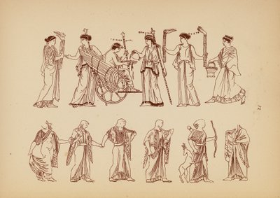 Antikes griechisches Frauenkostüm von John Moyr Smith