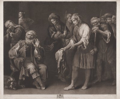 Die Brüder Josephs zeigen seinen blutigen Mantel von John Murphy
