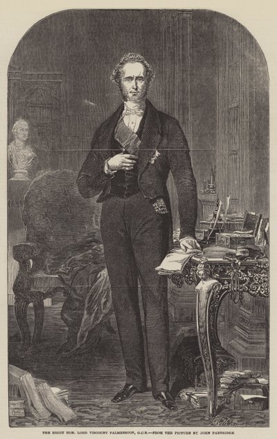 Der ehrenwerte Lord Viscount Palmerston, GCB von John Partridge