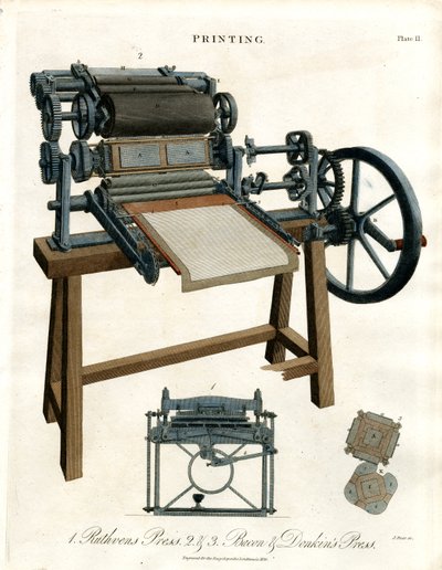 Historische Druckpressen von John Pass