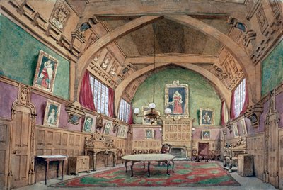 Innenansicht der Halle in Barnard