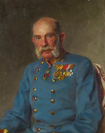 Kaiser Franz Joseph I. in der Dienstuniform eines österreichischen Feldmarschalls von John Quincy Adams