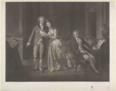 Porträt von Louise, Prinzessin von Oranien-Nassau, Willem I Frederik, König der Niederlande, und Frederik, Prinz von Oranien-Nassau von John Raphael Smith