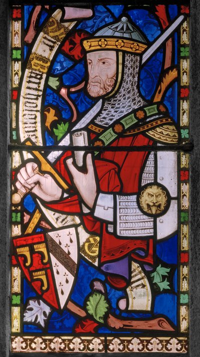 Ritter des 14. Jahrhunderts, Granville-Wappen von John Richard Clayton