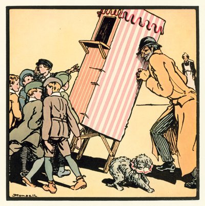 Kensington Reime: Die Punch-und-Judy-Show von John Robert (after) Monsell