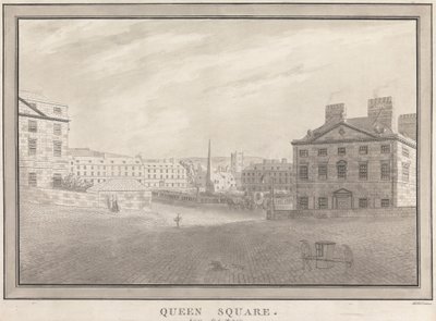Bath: Queen Square von John Robert Cozens