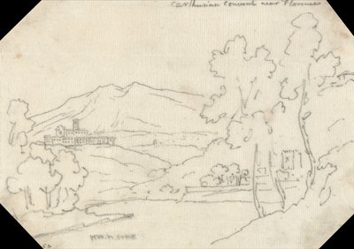 Kartäuserkloster bei Florenz von John Robert Cozens