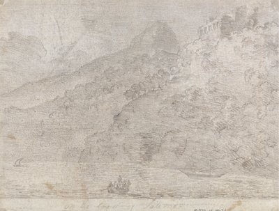 An der Küste von Salerno von John Robert Cozens