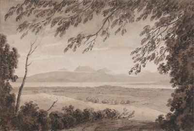Der Genfersee vom Kanton Bern aus von John Robert Cozens