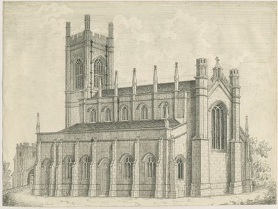Rugeley Kirche von John Robert Fernyhough