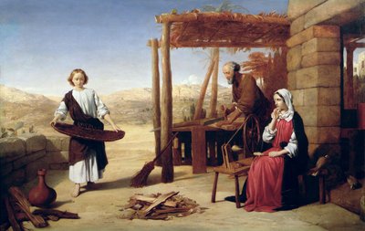 Unser Erlöser unterwirft sich seinen Eltern in Nazareth von John Rogers Herbert