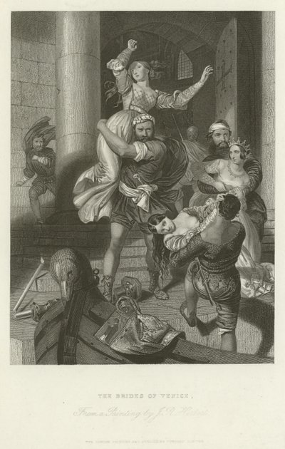 Die Bräute von Venedig von John Rogers Herbert