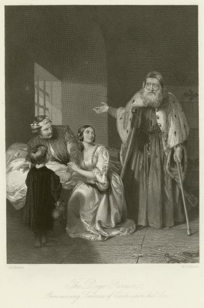 Die zwei Foscari von John Rogers Herbert