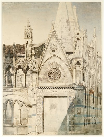 Santa Maria della Spina, Ostende, Pisa, Italien von John Ruskin