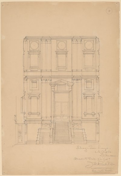 Bibliothek, San Lorenzo von John Russell Pope
