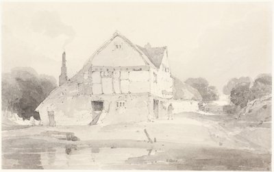 Ein Cottage in Dorking in Surrey von John Sell Cotman