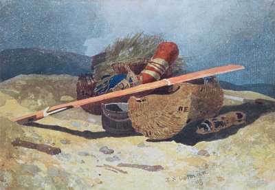 Fischschwänze und Ruder, 1809 von John Sell Cotman