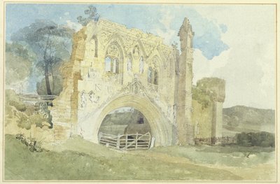 Kirkham Abbey von John Sell Cotman