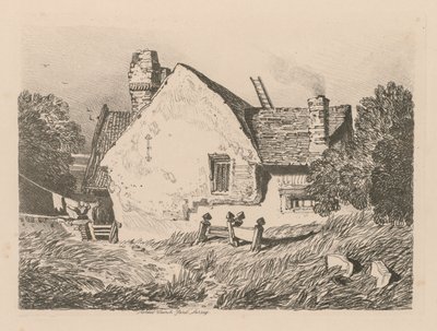 Liber Studiorum: Platte 39, Ansicht bei Ashdted, Surrey, 1838 von John Sell Cotman