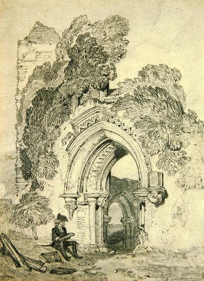 Romanische Ruine von John Sell Cotman