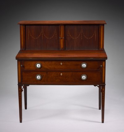 Tambour-Schreibtisch, ca. 1800 von John Seymour