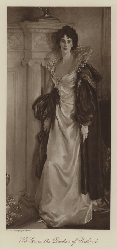 Ihre Gnaden die Herzogin von Portland von John Singer (after) Sargent