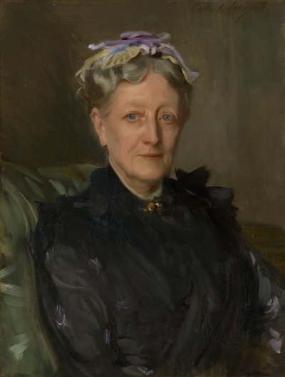 Mary Eliza Mead (geb. Mary Eliza Scribner, 1822) von John Singer Sargent