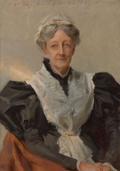 Mary Eliza Mead (geb. Mary Eliza Scribner, 1822) von John Singer Sargent