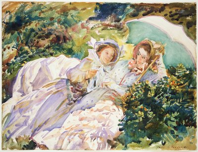 Simplonpass: Die Neckerei von John Singer Sargent