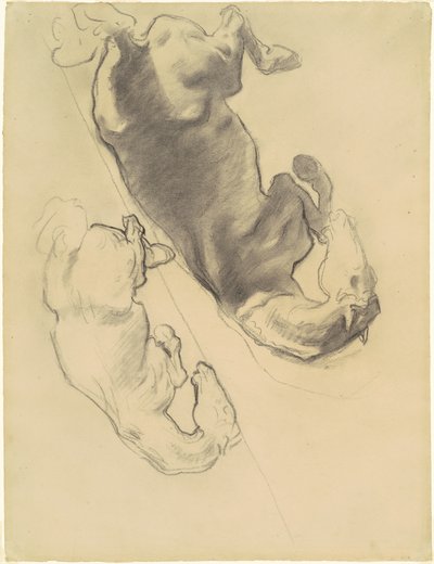 Studien für den Fall von Gog und Magog, 1903-1916 von John Singer Sargent