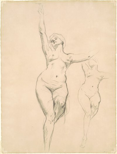 Studien des Sieges für Tod und Sieg, 1920-1922 von John Singer Sargent