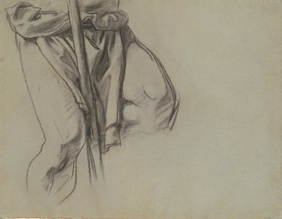 Studie von Adam für die fünfzehn Geheimnisse des Rosenkranzes, 1903-1916 von John Singer Sargent