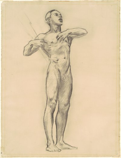Studie von Orpheus für "Klassische und romantische Kunst" von John Singer Sargent