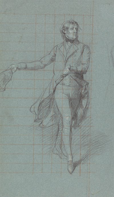 Captain W. Fairfax, Figurenstudie für das Gemälde des Sieges von Lord Duncan von John Singleton Copley