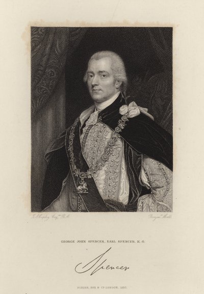 George Spencer, 2. Earl Spencer von John Singleton Copley