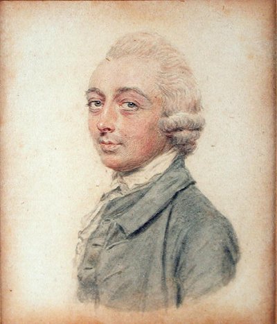 Porträt von John Oglander (ca. 1737-94) von John Smart