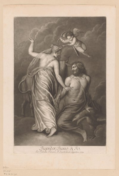 Jupiter, Juno und Io von John Smith