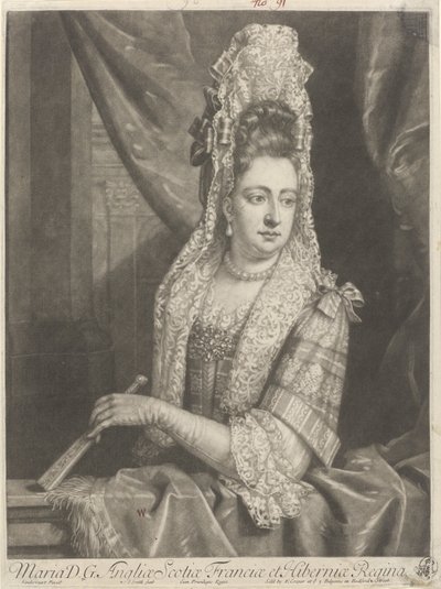 Porträt von Maria II. Stuart von John Smith