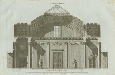 Chillington Hall: Gravur von John Soane