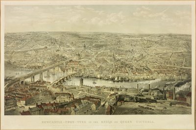 Newcastle upon Tyne zur Zeit von Königin Victoria von John Storey
