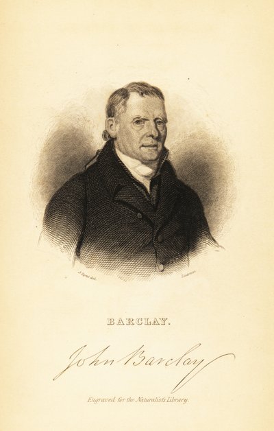 Porträt von John Barclay, schottischer vergleichender Anatom von John Syme